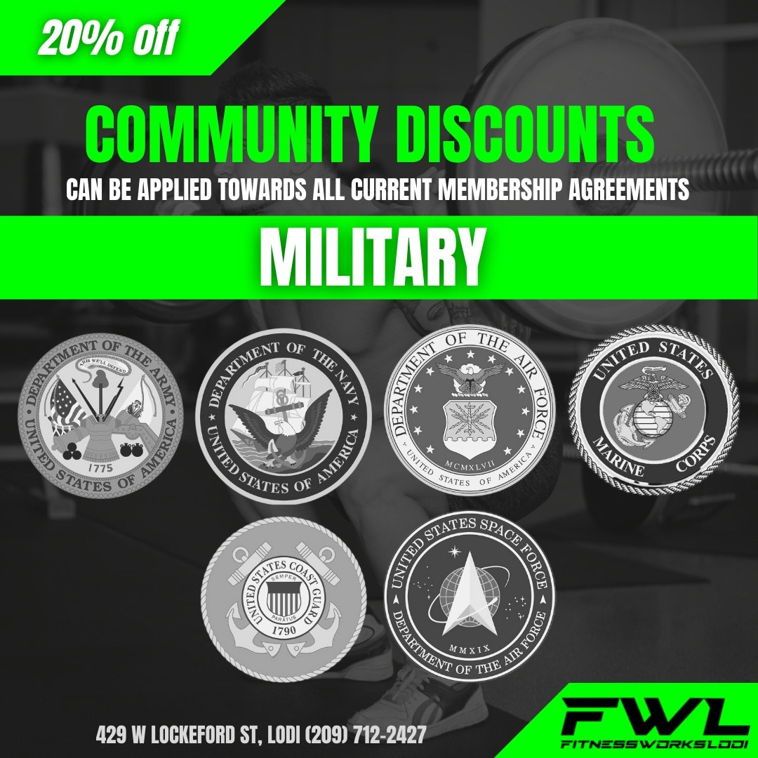 military discount